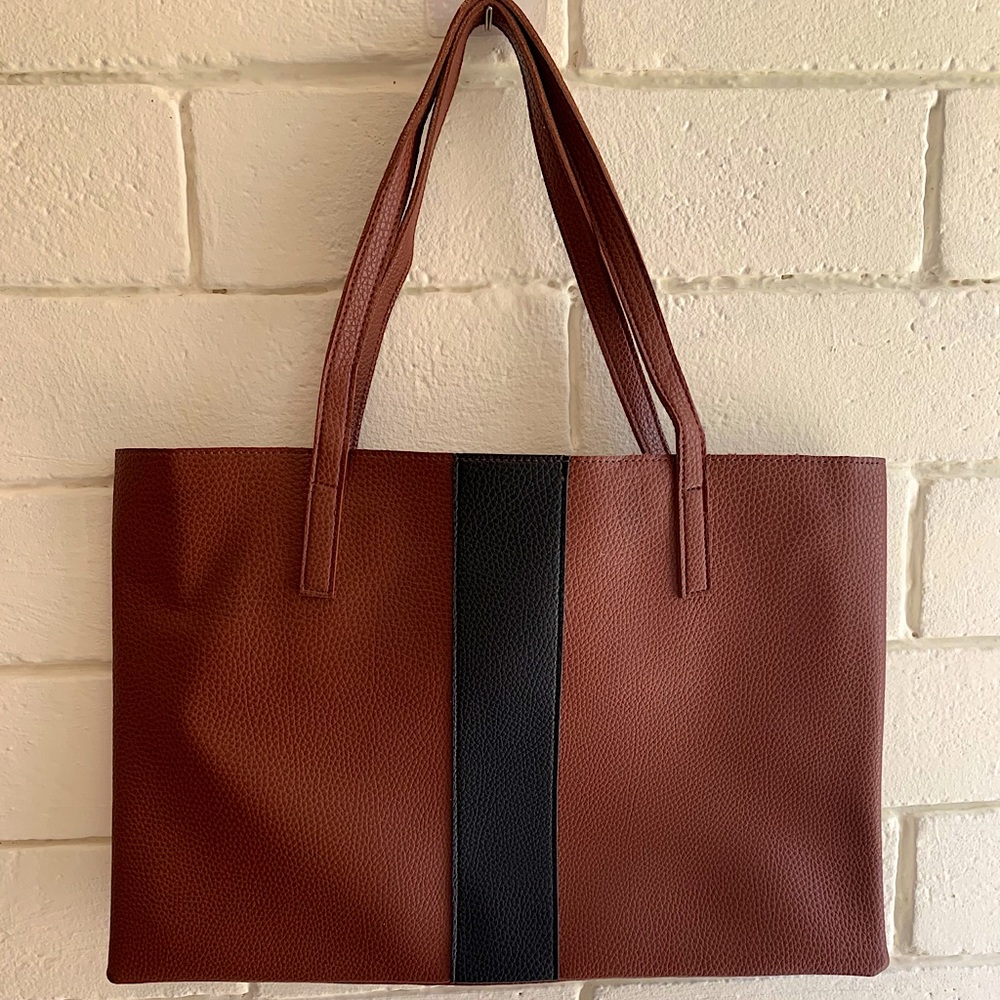 Vince Camuto Leather Tote